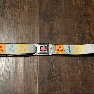 Vintage My Little Pony Cutie Mark seatbelt belt